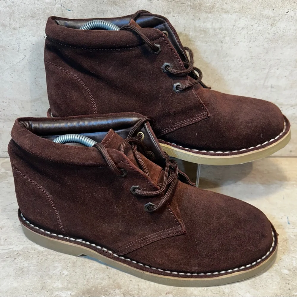 Clifford‎ James Desert Boots Mens US 8 UK 7 Dark Brown Suede Shoes 11CS169